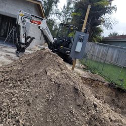 Bobcat , Fence Holes.