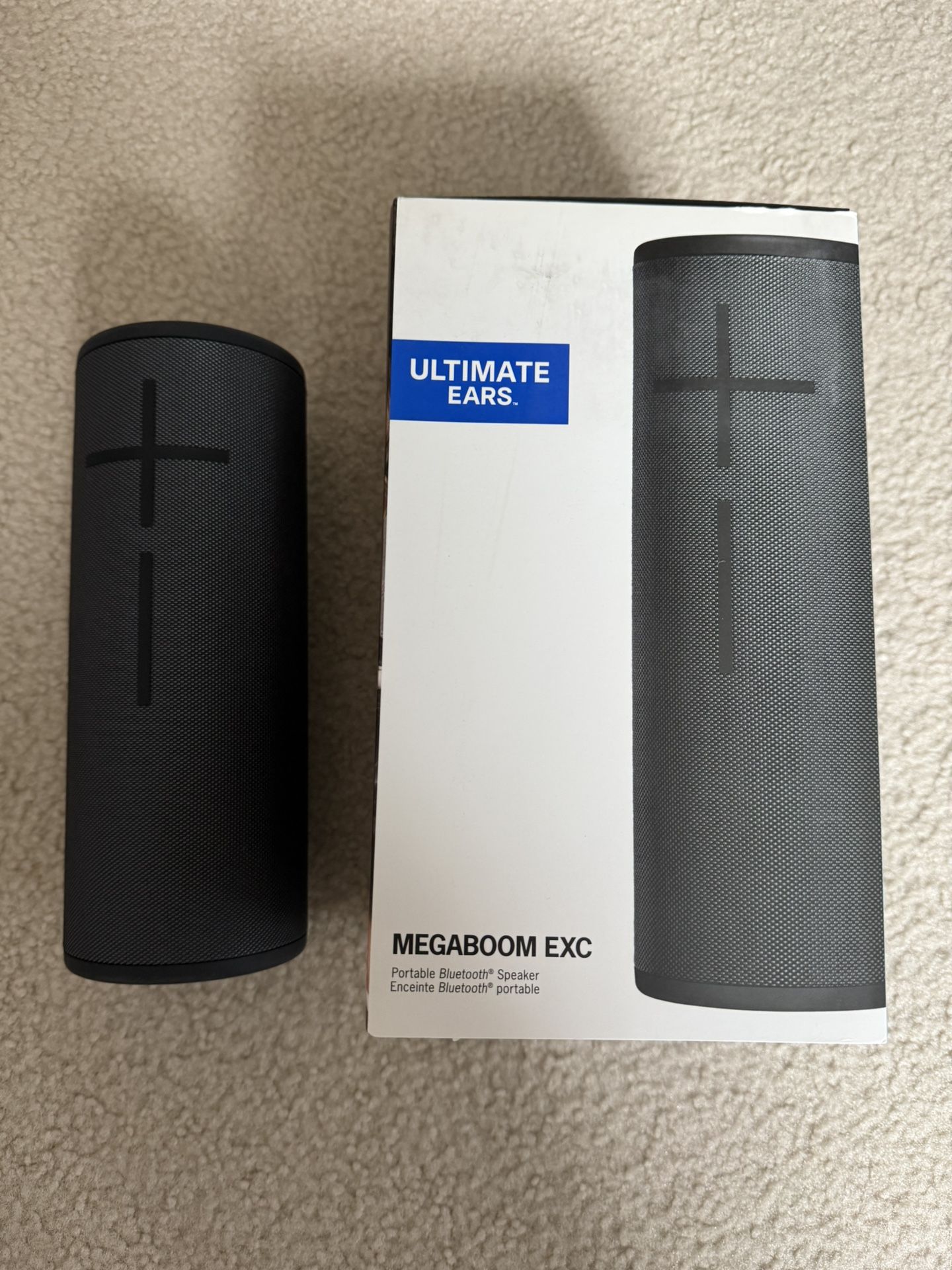 Ultimate Ears Portable Bluetooth Speaker, Black, MEGABOOM EXC