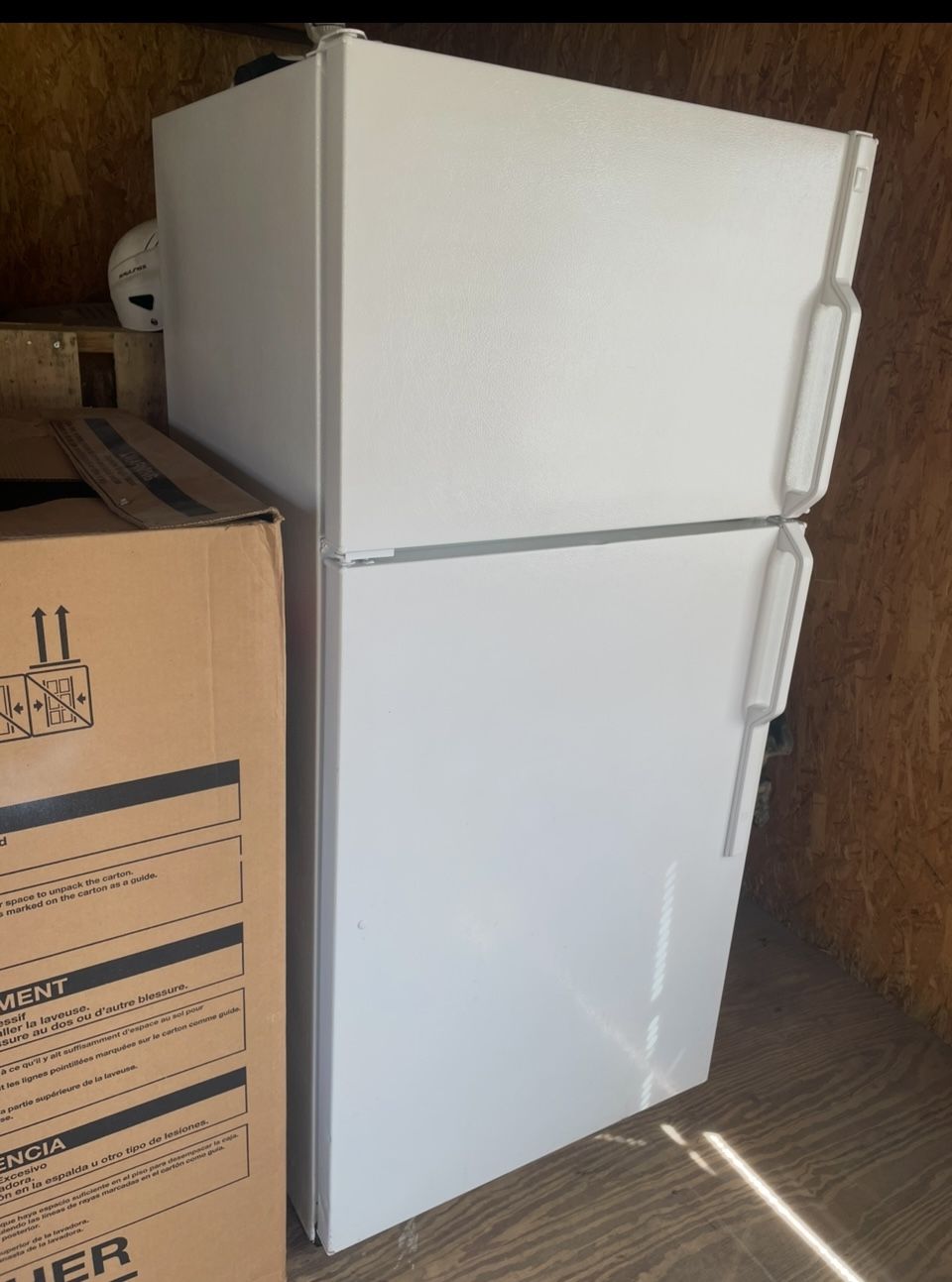 White Top And Bottom Fridge 