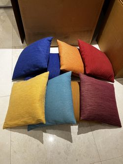 8x Crate&Barrel Lamont Pillow Cases  16 X 16