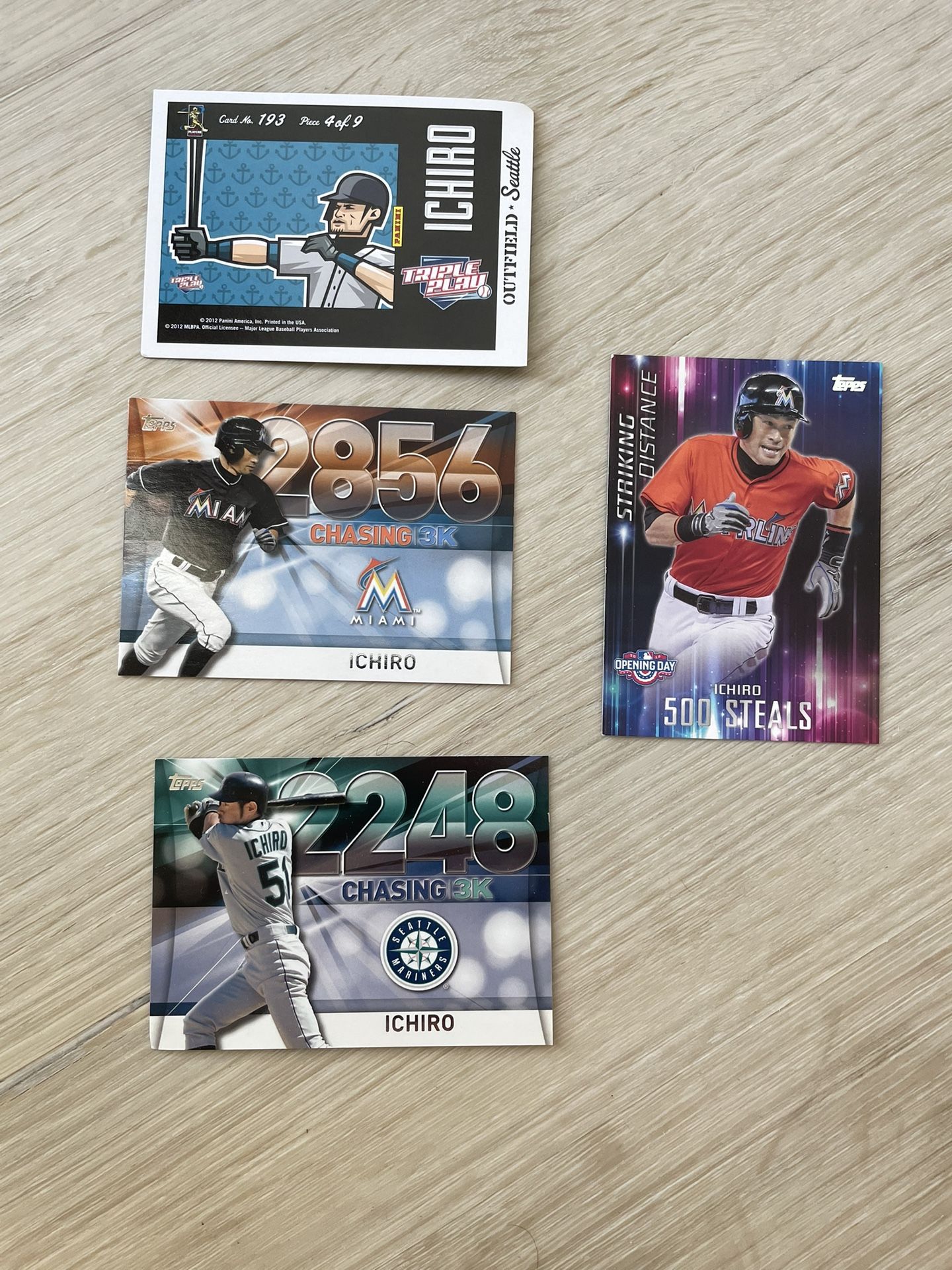 Ichiro Baseball Cards 