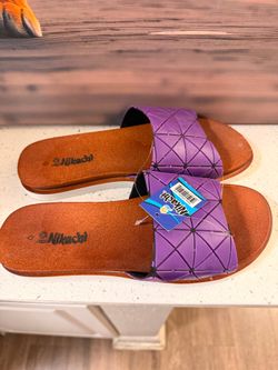 Purple , brown size 40