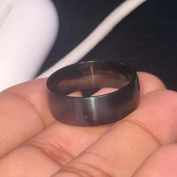 Black Titanium Ring