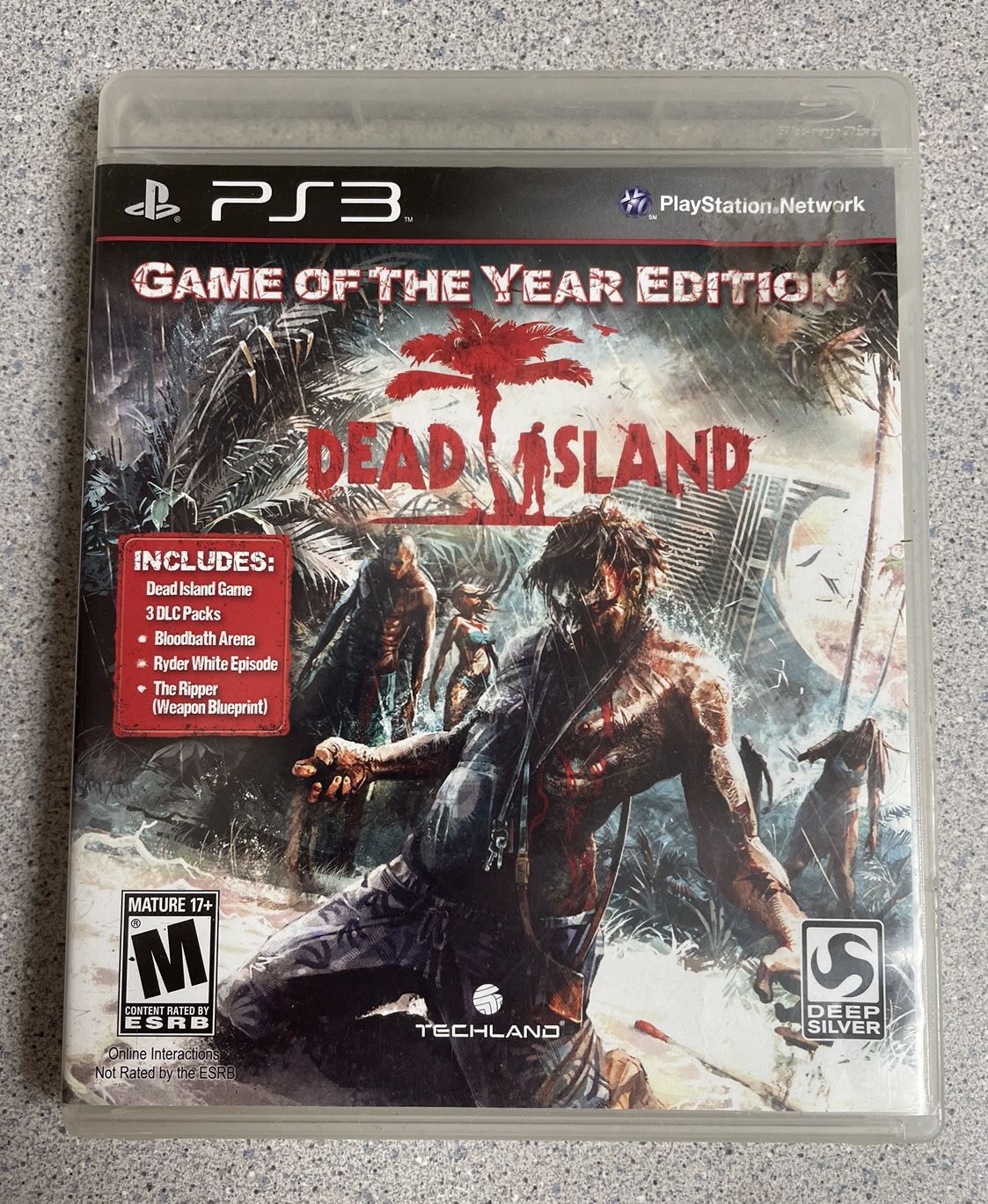 Dead Island Game of the Year Edition Sony PlayStation 3 PS3 Game Like NEW