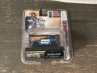 Jada Toys Hollywood Rides Transformers Barricade Police Car