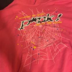 Pink Sp5der Hoodie 
