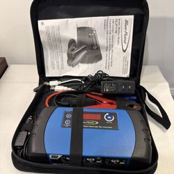 Blue Point Mini Portable 12Volt Jump Starter and Power Supply Device and Cables
