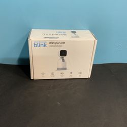 Blink Mini Pan-Tilt Indoor Rotating Plug-In Smart Security Camera