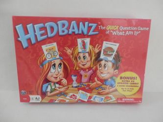 Hedbanz with Bonus New in box Fun kids game