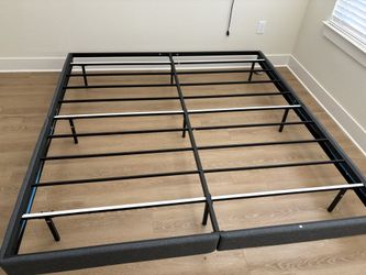 Floating LED Bed Frame King Size