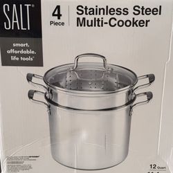 Stainless steel 4pc multi cooker