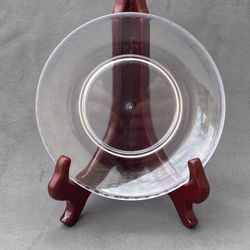 100 New Clear Plastic Plates 4.5” Diameter *dessert appetizers bread etc 