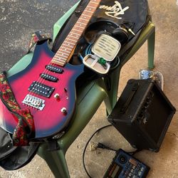 🎸🔥 Full Electric Guitar Setup – Ready to Rock or Produce! 🔥🎸