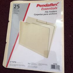 File Folders Letter Size