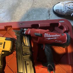 Milwaukee nail gun