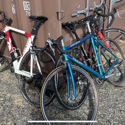 Various Road Bikes 