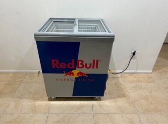 Red Bull Branded Chest Freezer Cooler