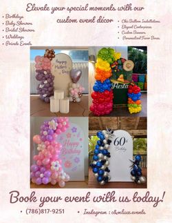 Decorations for events