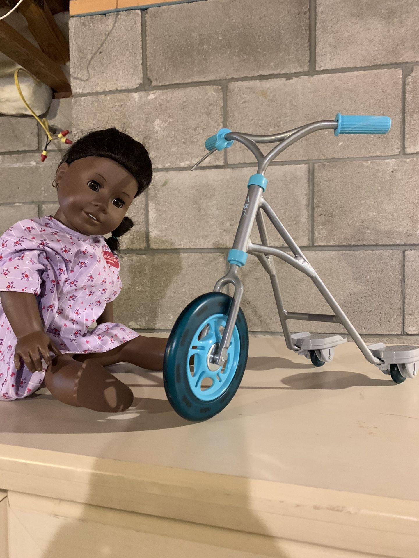American girl doll addy and scooter
