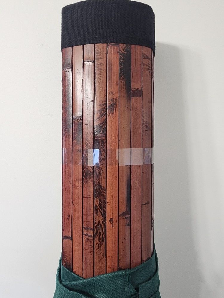 Area rug Oriental Furniture Bamboo Rug - Mahogan
Size is - 5' x 8'