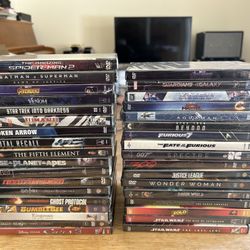 Sealed DVDs 35 Titles Action And Adventure! $8 Each $250 Total Or Make Offer ?