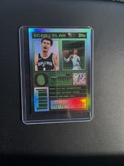Victor Webanyama Scan And Slam Card