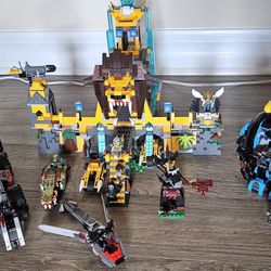 Lego Chima sets 70008, 70009, 70010