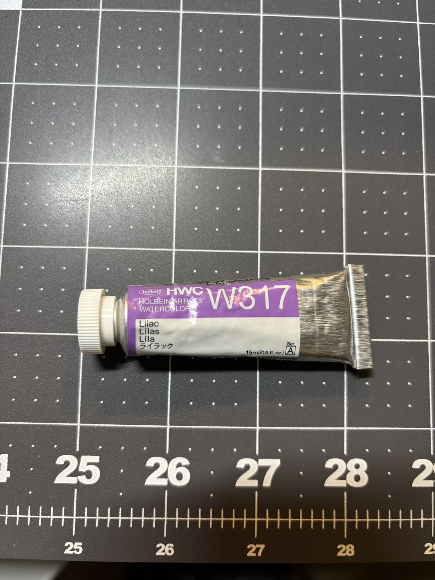 Holbein Lilac Watercolor 15mL Tube