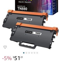 Compatible TN880 Super High Yield Toner Cartridge Replacement for Brother TN880 TN-880 TN 880 MFC-L6900DW HL-L6200DW MFC-L6700DW MFC-L6800DW HL-L6200D