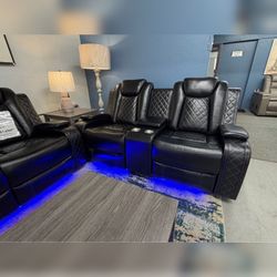 2PC Power recliner sofa and loveseat