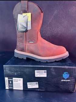 SUREWAY SOFT TOE WORK BOOTS