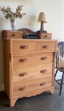 AMAZING ANTIQUE DRESSER, CHEST OF DRAWERS ~CIRCA 1880~