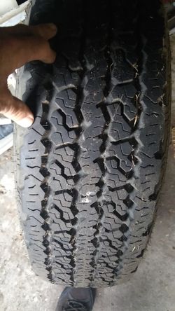 Spare Tire, Firestone wilderness at 235/75r15 105s m/s