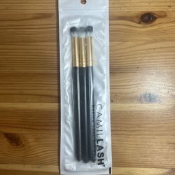 Lash Brushes for Cleansing丨Eyelash Shampoo Cleanser Brush Applicators for Eyelash Extension Bath Cleansing - Black&Gold (3Pieces)