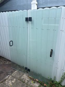 2 shower Door