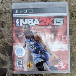 NBA2K15 PS3 Game 