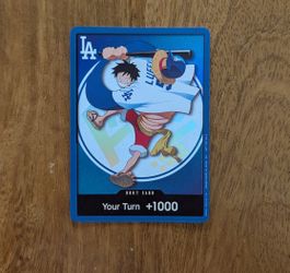 2026 One Piece x Los Angeles Dodgers Monkey D. Luffy Don!!