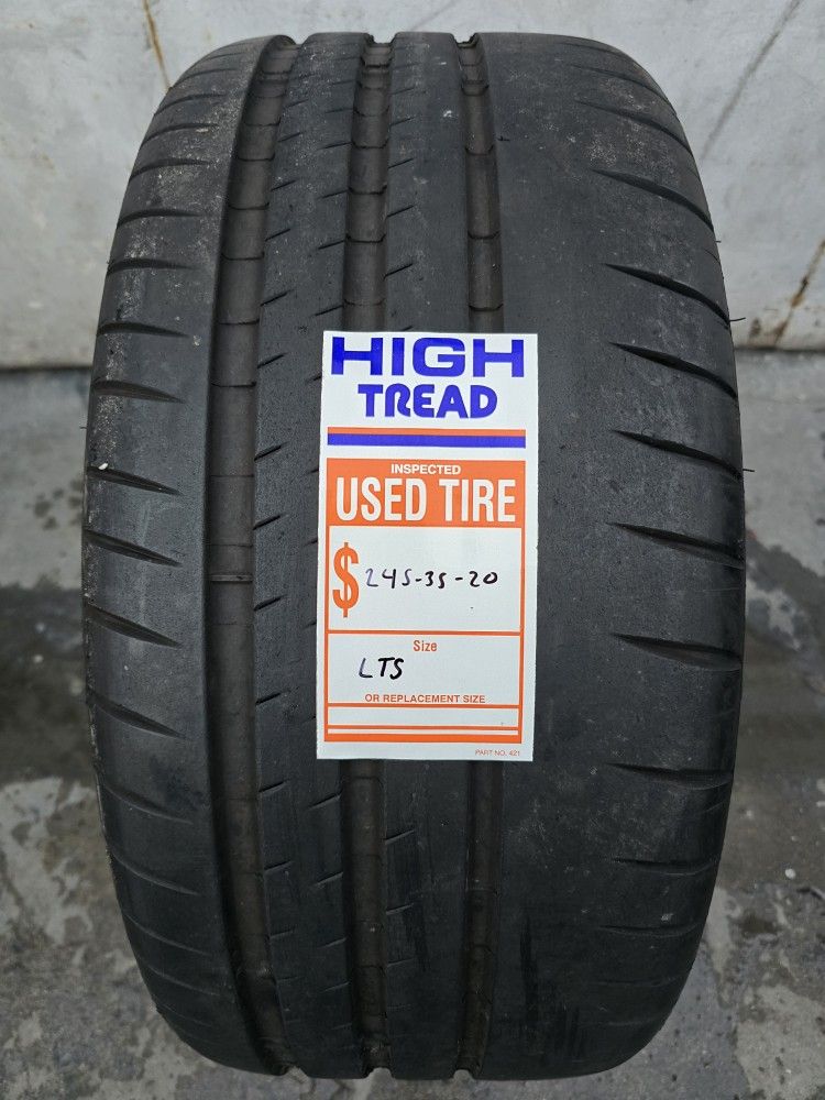 (1) 245 35 20 Michelin Tire