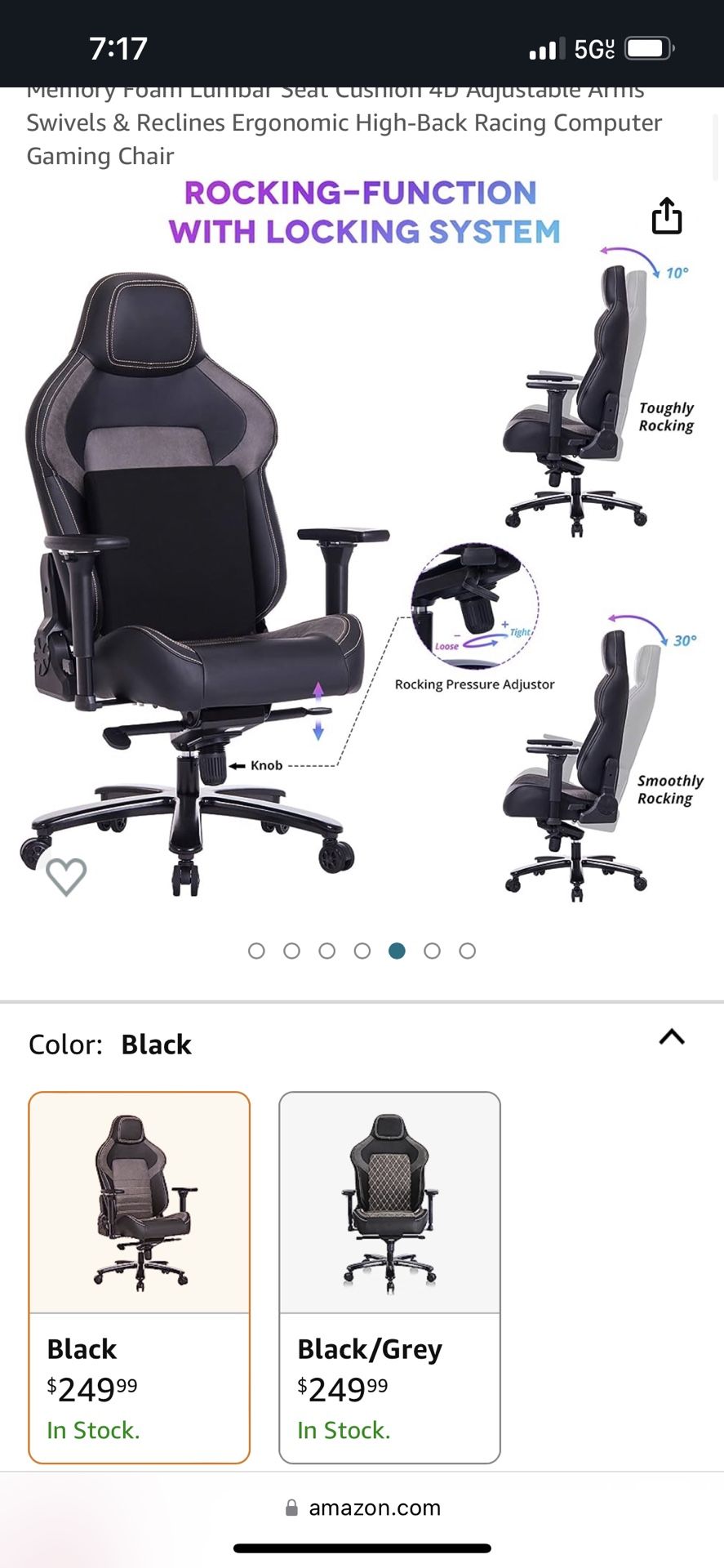 Fantasy Lab Big and Tall Gaming Chair