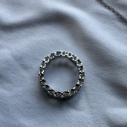 Diamond Circle Pendant