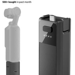 Maectech Fast Charging Battery Handle For DJI Osmo Pocket 3 Camera