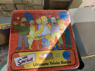 The Simpsons Ultimate Trivia Game Complete 2002