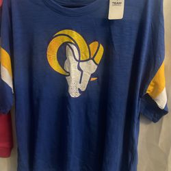 Women T Shirt Los Angeles Ram Size XL