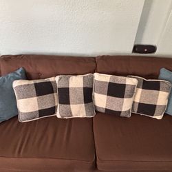Brown Couch (large love seat)