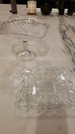 2 Vintage Candy Dishes