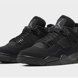 Black Cat Jordan 4s 2025 