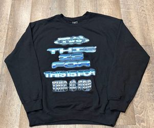 TWICE THIS IS FOR TOUR Crewneck Sweater size Large
