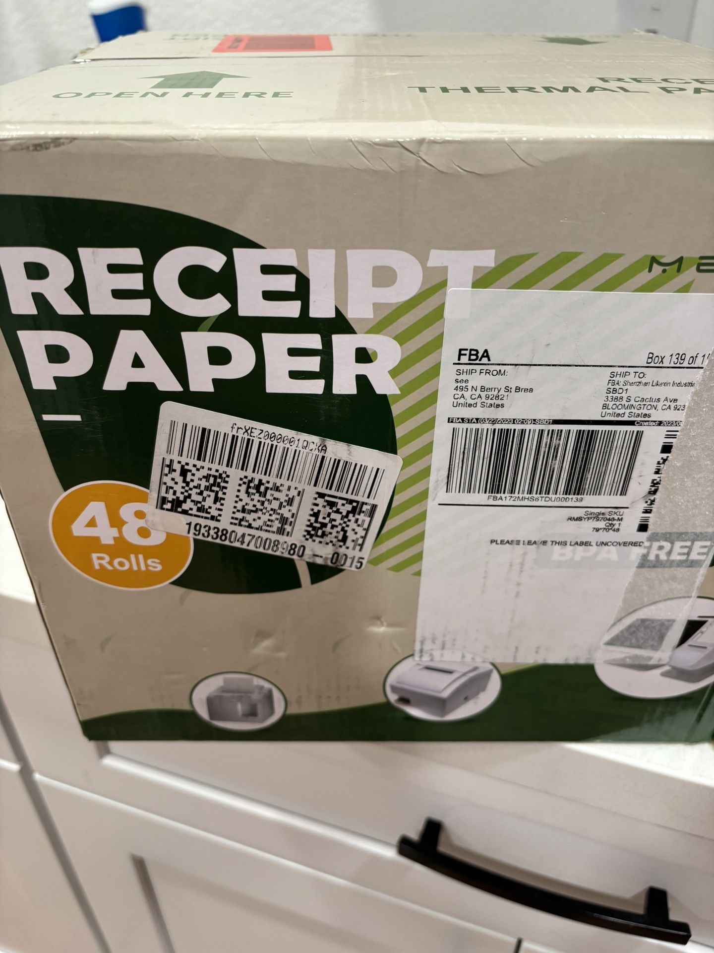 Thermal Receipt Paper 48 Rolls