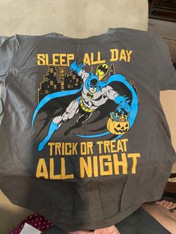 Boys Batman Halloween T-Shirt size S