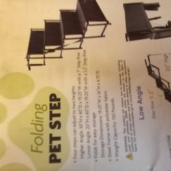 Folding Pet Steps